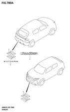 Suzuki Genuine Emblem ALL Grip