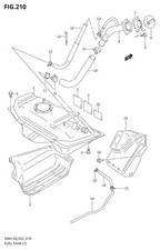 Suzuki Genuine Fuel Tank
