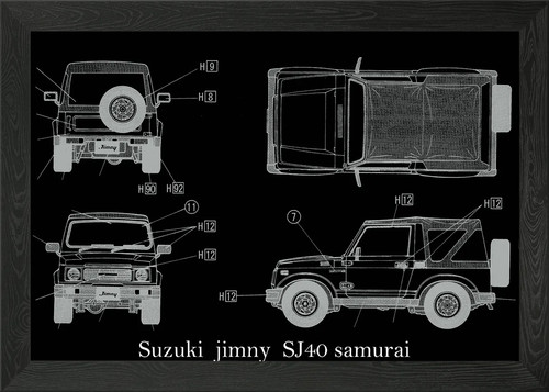 Suzuki jimny sj40 samurai - jimny,
